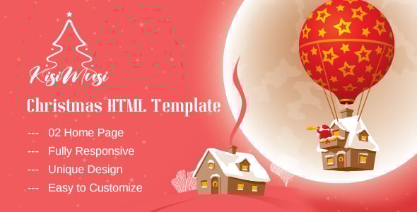 Kisimusi - Christmas HTML Template