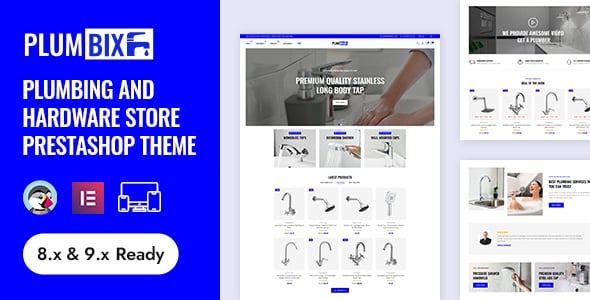 Plumbix - Plumbing Hardware Store Prestashop Responsive Theme