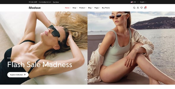 Modave - Multipurpose WooCommerce WordPress Theme