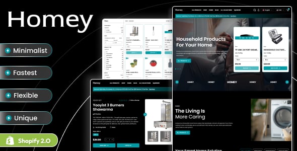 Homey - Kitchen Tools Responsive Shopify 2.0 Store