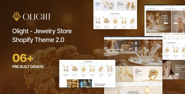 Olight - Jewelry Store Shopify Theme OS 2.0
