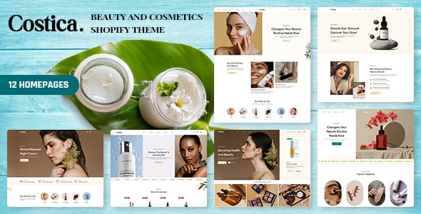 Costica - Beauty & Cosmetics Shopify Theme
