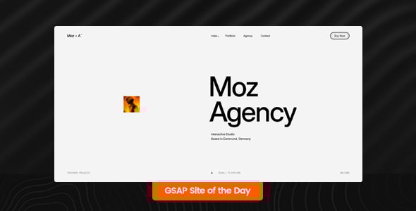 Moz Agency - Creative Portfolio HTML Template