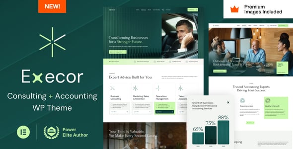 Execor – Accounting and Management Consulting WordPress Theme