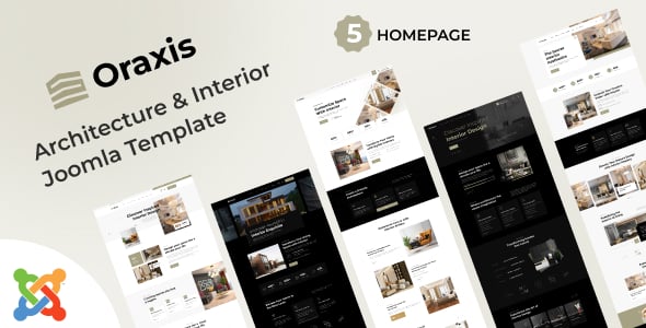 Oraxis - Architecture & Interior Joomla Template