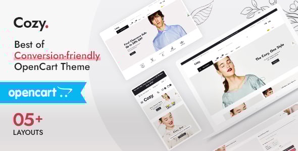 Cozy - Advanced OpenCart Multipurpose Responsive Theme