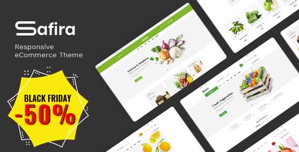Safira - Food & Organic Responsive Prestashop Theme