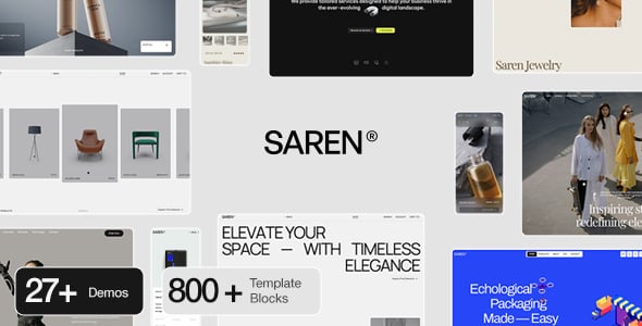 Saren - Multi-Concept WooCommerce WordPress Theme