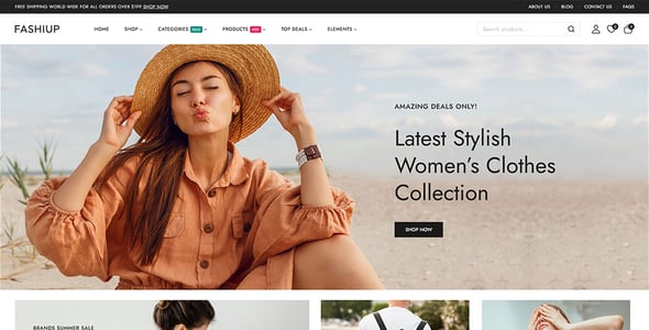 Fashiup - Fashion Apparel Store WordPress WooCommerce Theme