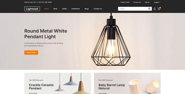 Lightstall - Light Decor Shopify 2.0 Responsive Theme