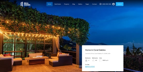 RH - Real Estate WordPress Theme