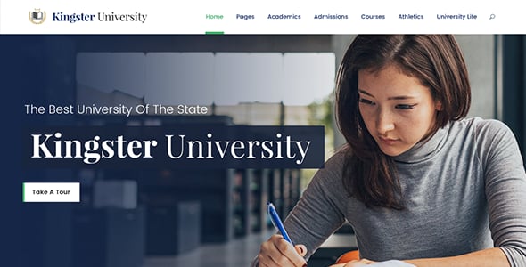 Kingster - Education, School WordPress