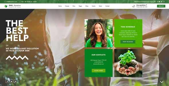 Ngo - Charity Donation WordPress