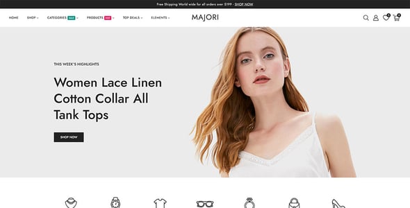 Majori - Minimal Fashion Store WordPress WooCommerce Theme