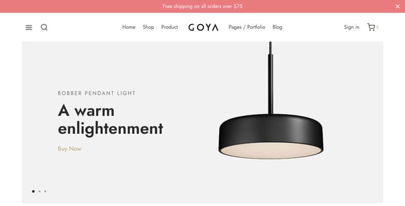 Goya - Modern WooCommerce Theme
