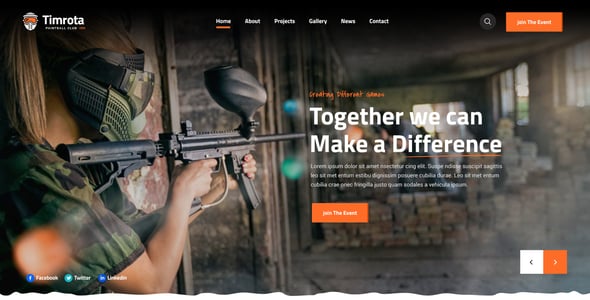 Timrota - Paintball Club XD Template