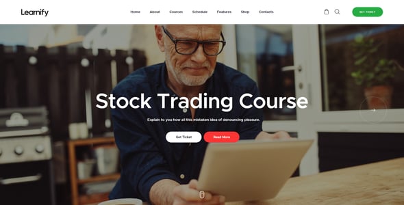 Learnify - Online Courses Education WordPress Theme