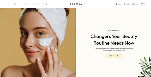 Costica - Beauty & Cosmetics Shopify Theme