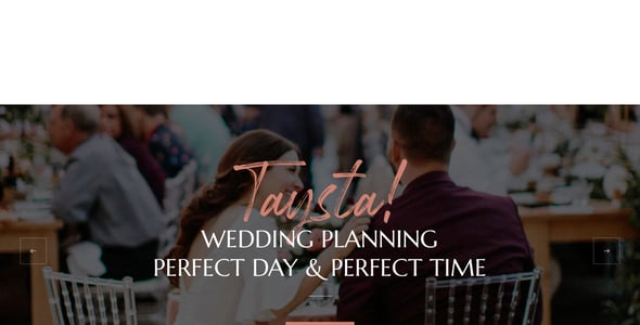 Taysta - Wedding Event Planning WordPress Theme