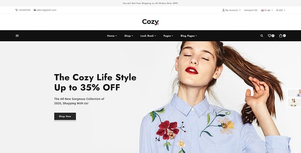 Cozy - Advanced OpenCart Multipurpose Responsive Theme