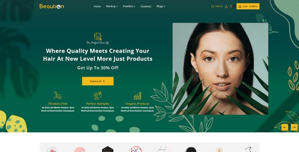 Beaution - Beauty & Cosmetics Shopify 2.0 Theme