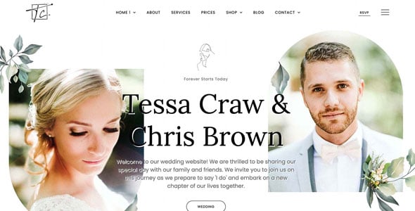 Wedding - WordPress Theme