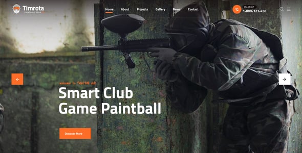 Timrota - Paintball Club XD Template