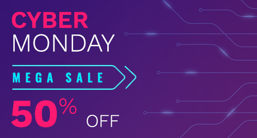 EXPIRED Cyber Monday 50% OFF