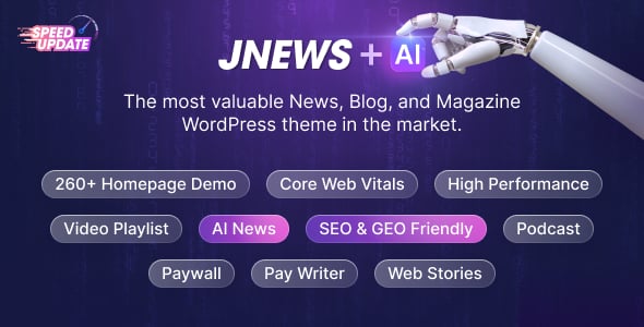 JNews - WordPress Newspaper Magazine Blog AMP Theme