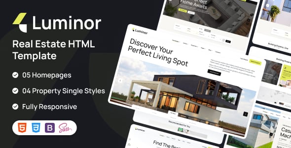 Luminor - Real Estate HTML Template