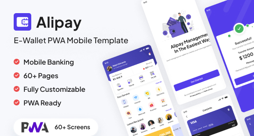 PWA HTML Template
