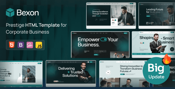 Bexon - Corporate Business HTML Template