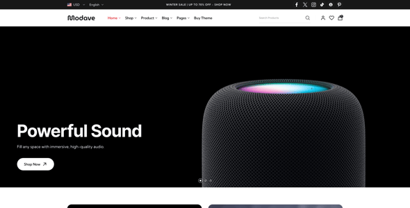 Modave - Multipurpose WooCommerce WordPress Theme