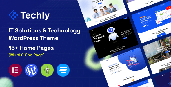 Techly - IT Solutions & Technology WordPress Theme