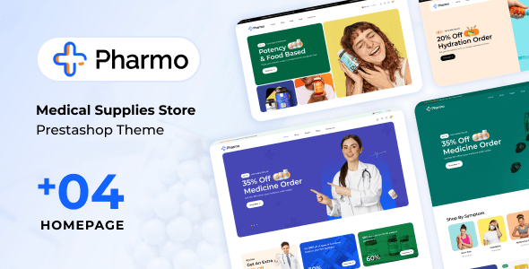 Leo Pharmo Elementor - Medical Supplies Store Prestashop Theme