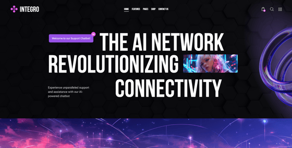 Integro — IT Solutions & Web Agency WordPress Theme