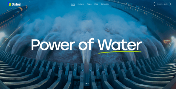 Soleil - Solar Panels WordPress Theme