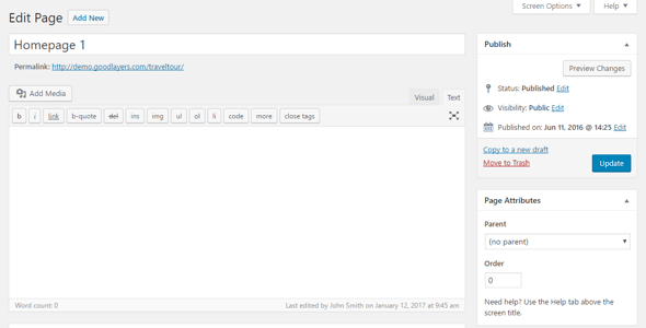 Travel Tour - Travel Booking WordPress