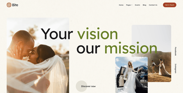 Bite — Catering, Wedding & Party WordPress Theme