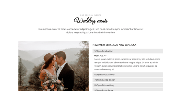 Belle - Responsive Wedding Template