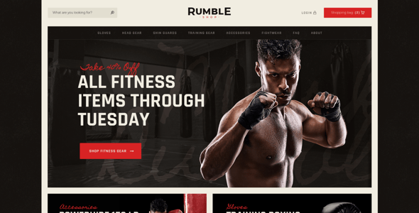 Rumble | Boxing & Martial Arts Fighting MMA Theme