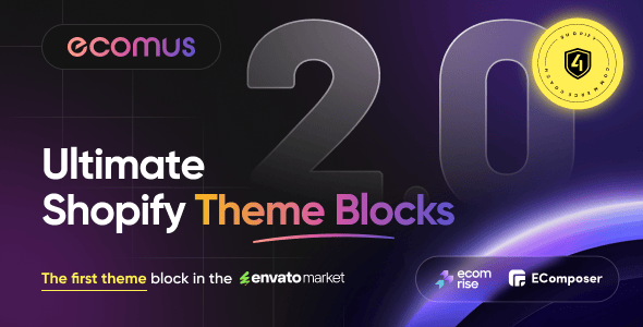 Ecomus - Ultimate Shopify OS 3.0 (Theme Block)