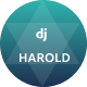 Harold - Django Personal Portfolio Template - ThemeForest Item for Sale