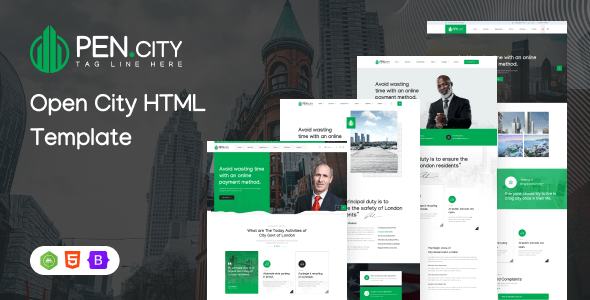 OpenCity - Political and Government HTML Template