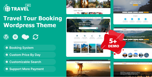 Travel - Tour Booking WordPress Theme