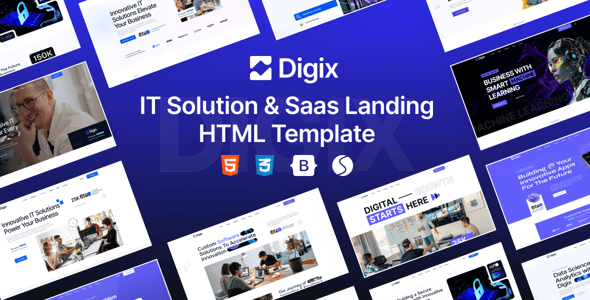 Digix - Business & IT Solutions HTML Template