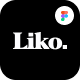 Liko - Creative Agency & Portfolio Figma Template - ThemeForest Item for Sale