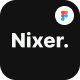 Nixer - Creative Portfolio & Agency Figma Template - ThemeForest Item for Sale