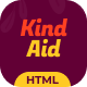 KindAid - Charity & Nonprofit HTML Template - ThemeForest Item for Sale