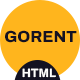 Gorent - Car Rental HTML5 Template - ThemeForest Item for Sale